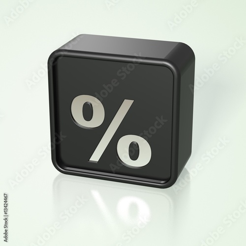 Symbol % - Blackbox - 2 photo