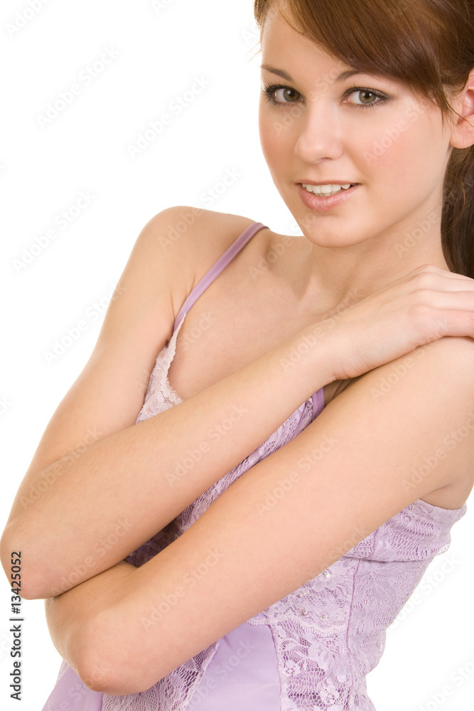 Fototapeta premium brunette woman