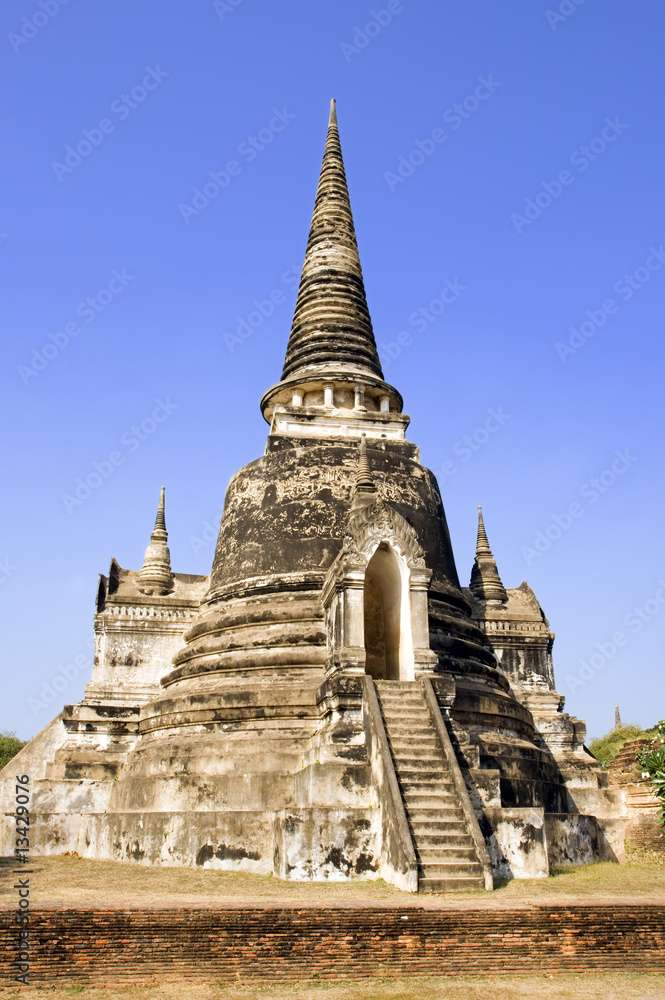 Wat Phra Si Sanphet in Ayutthaya, Thailand. Wat Phra Si Sanphet in Ayutthaya, Thailand.