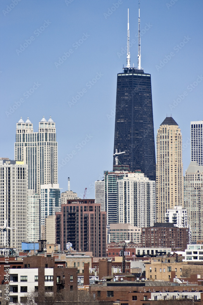 Obraz premium Chicago - north Loop