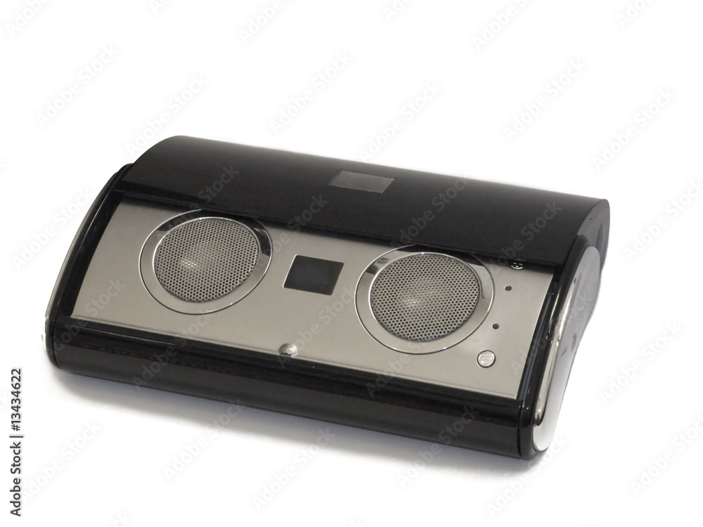 Obraz premium Portable ipod mp3 speakers