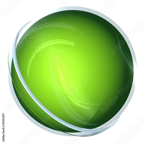 green ball