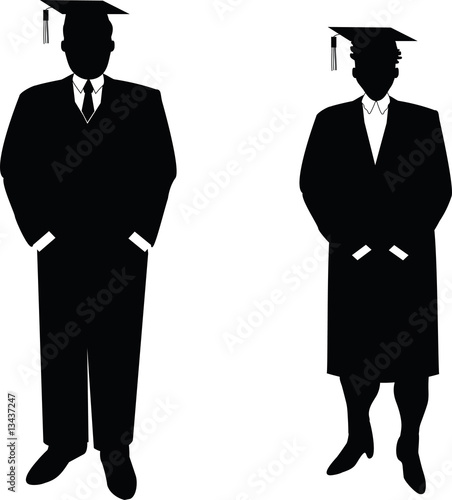business people students vector