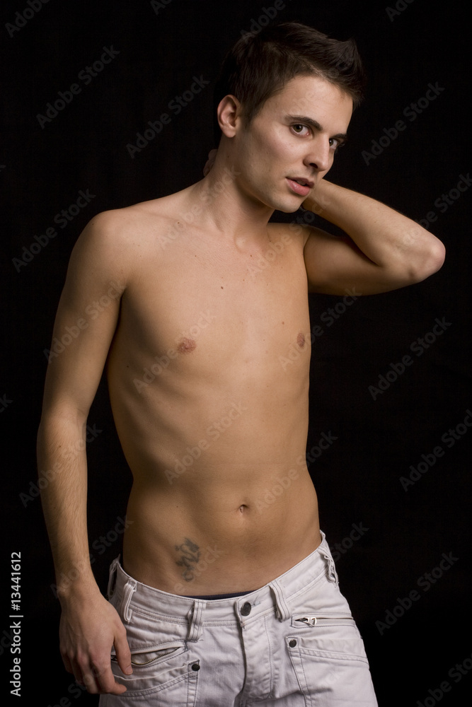Fototapeta premium Young casual boy