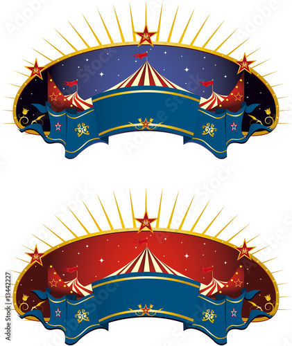 circus banners