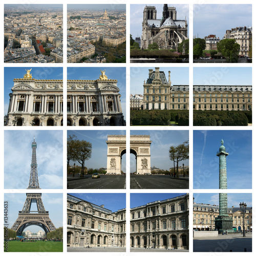 Les monuments de Paris
