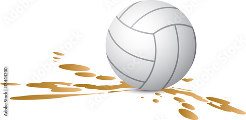 Volleyball splat