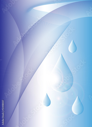 abstract background with drops