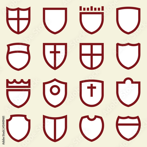 simple shields