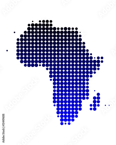 Karte von Afrika