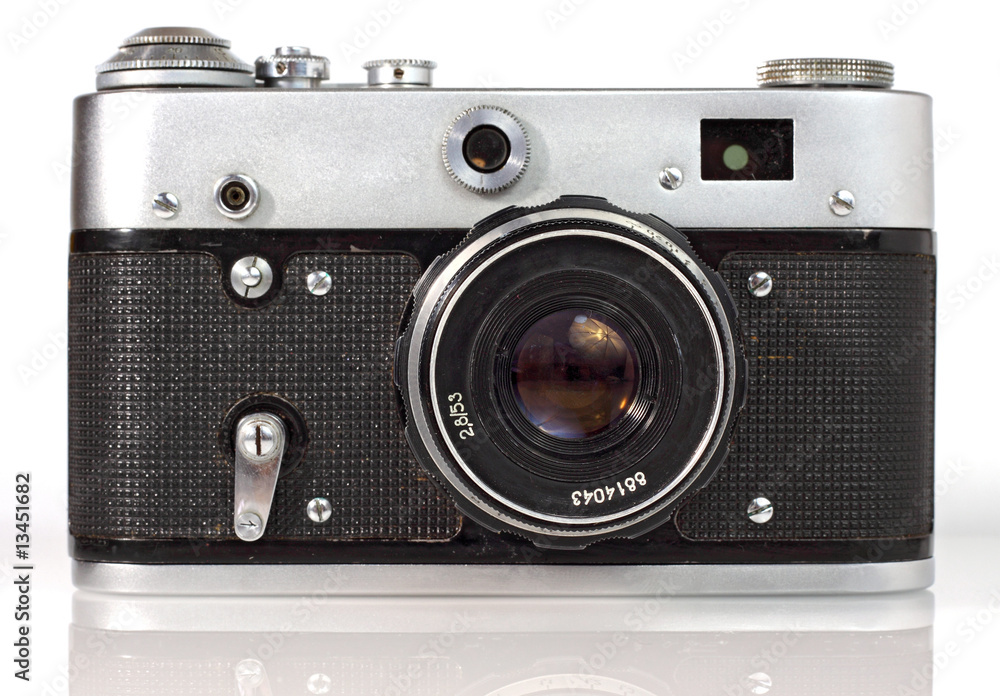 Old viewfinder  photo camera