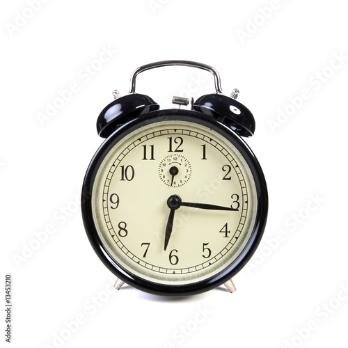 old vintage alarm clock