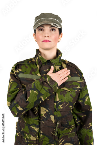 фотографія Military oath