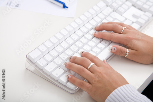 Desktop computer keyboard