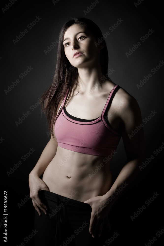 Shot of an Attractive Athletic Girl in Sportswear Shot of an Attractive Athletic Girl in Sportswear