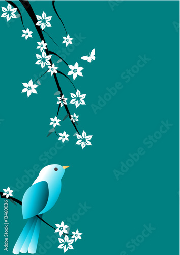 oiseau bleu