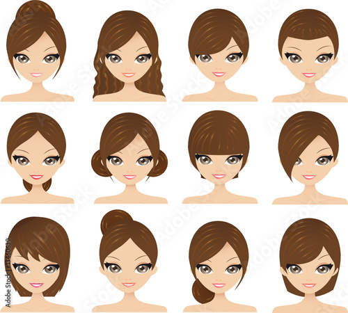 Hairstyles Set