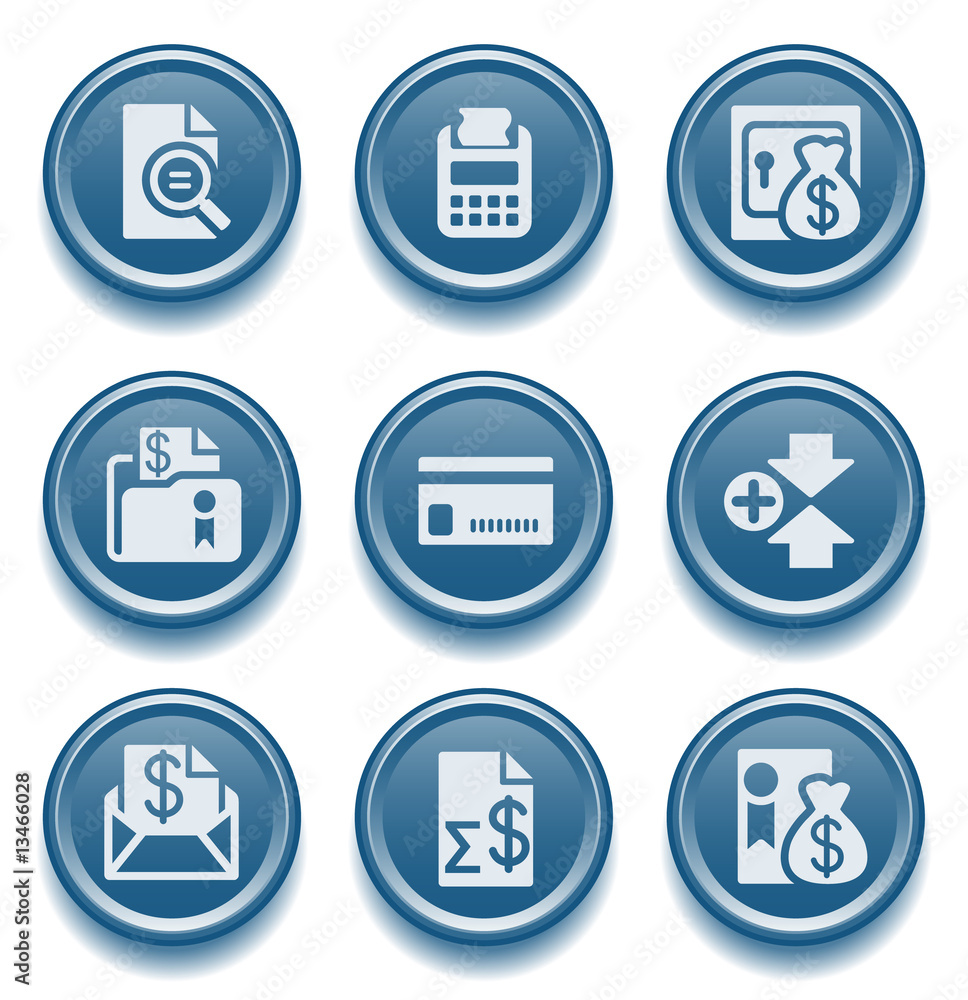 Button icon set 14