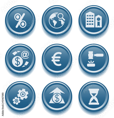 Button icon set 25