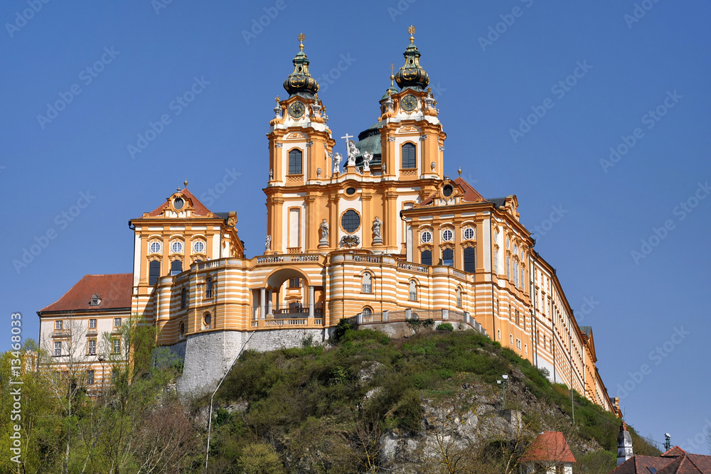 Beautiful monastery of Melk,Austria
