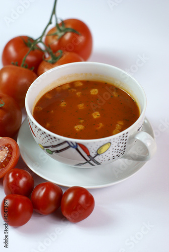 tomaten creme suppe