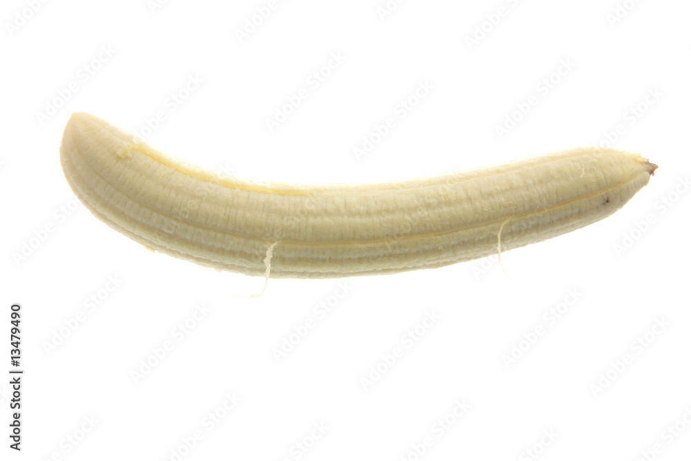 Food Related: Banana isolated on white Food Related: Banana isolated on white