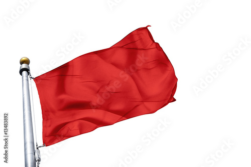 drapeau rouge