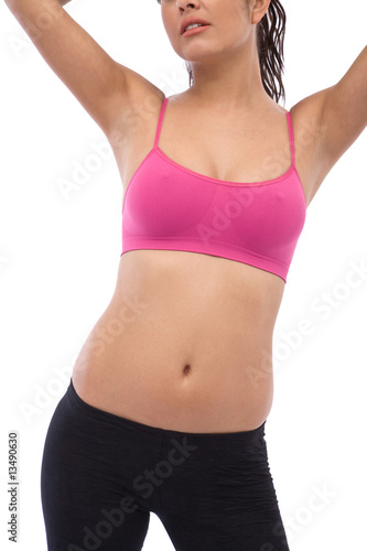 Woman doing fitness © khz