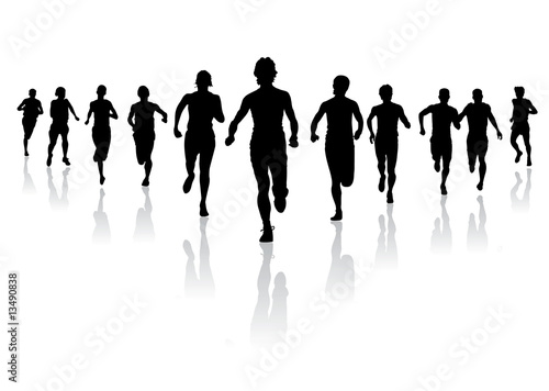 Running towards the Finish