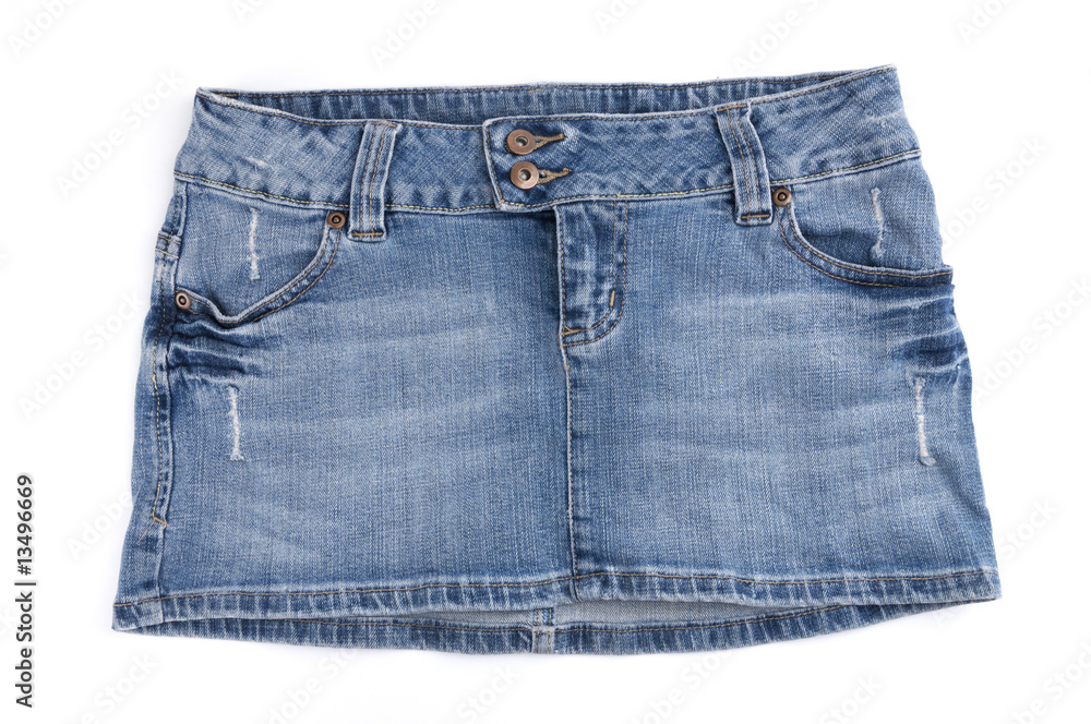 Blue Mini Skirt Blue Mini Skirt