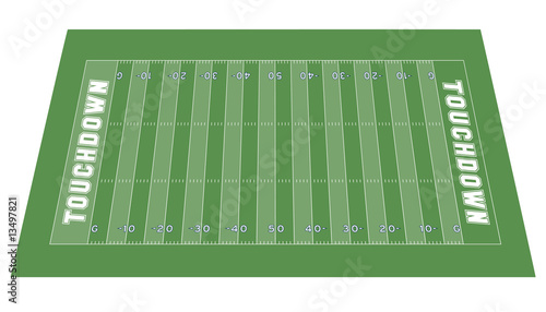 Football Field Vector
