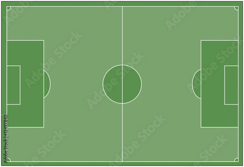 Soccer Field Vector