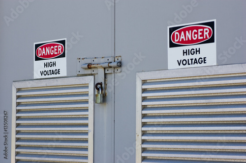 High Voltage area