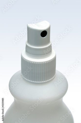 White medical sprayhead close-up