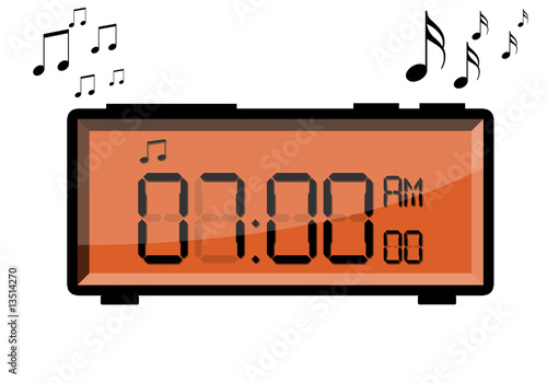 digital alarm clock