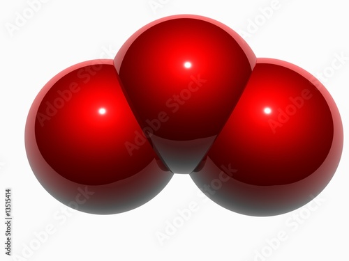 O3 Ozone molecule