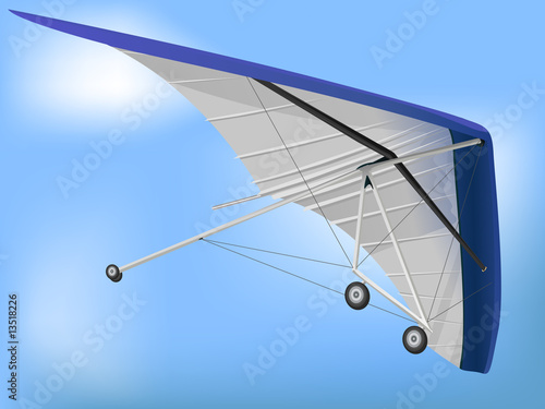 Hanglider Paragliding Wing