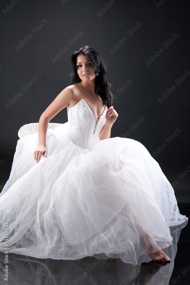 Beautiful Barefooted Bride