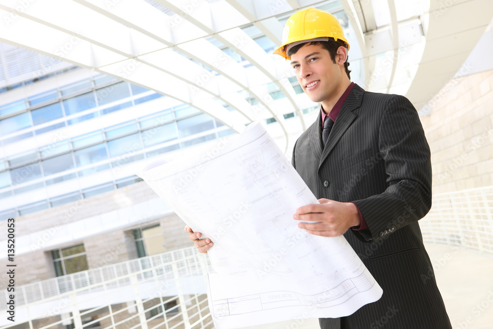 Handsome Man Architect Handsome Man Architect