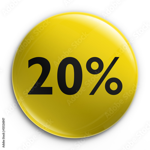 Badge - 20 percent off