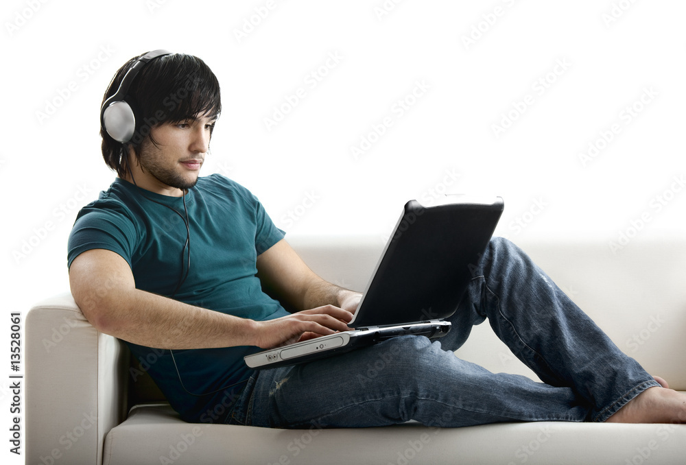 Working at home Working at home