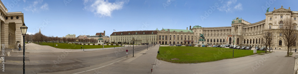 Fototapeta premium Hofburg palace pan