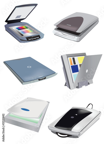 Collection of image scanners
