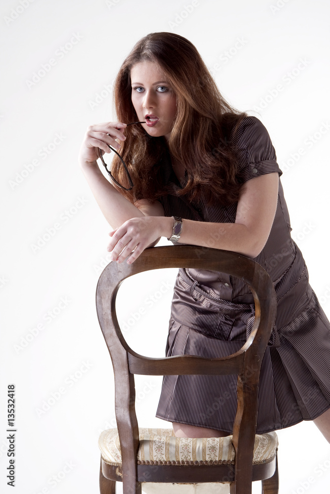 Fototapeta premium joung girl