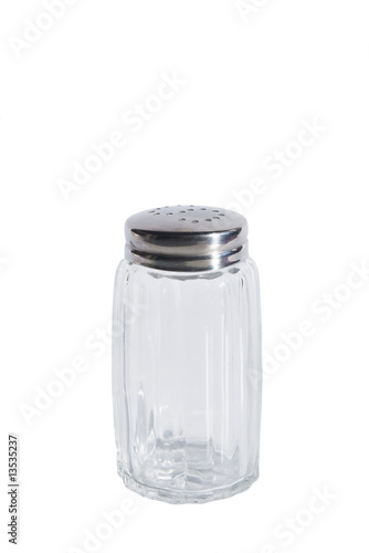 empty glass spice jar