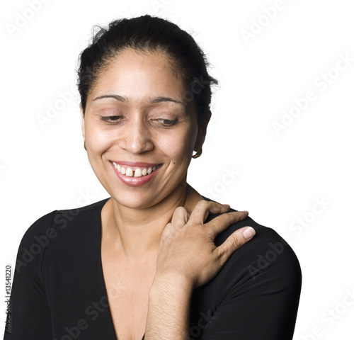 Latino woman portrait
