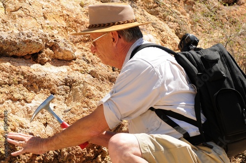 Cuadro en lienzo Senior Geologist