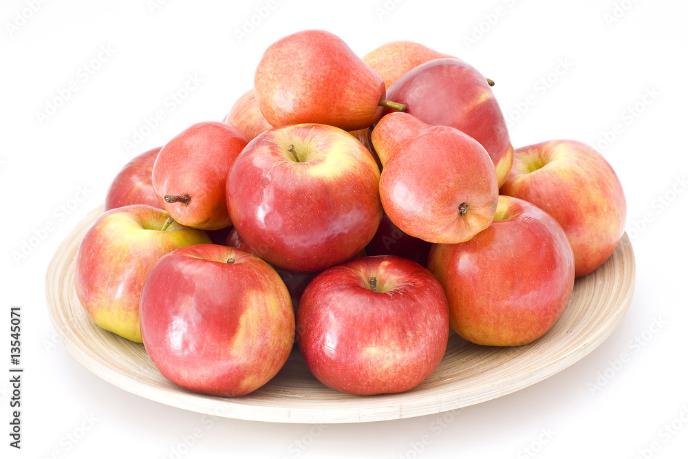 red pears and apples red pears and apples