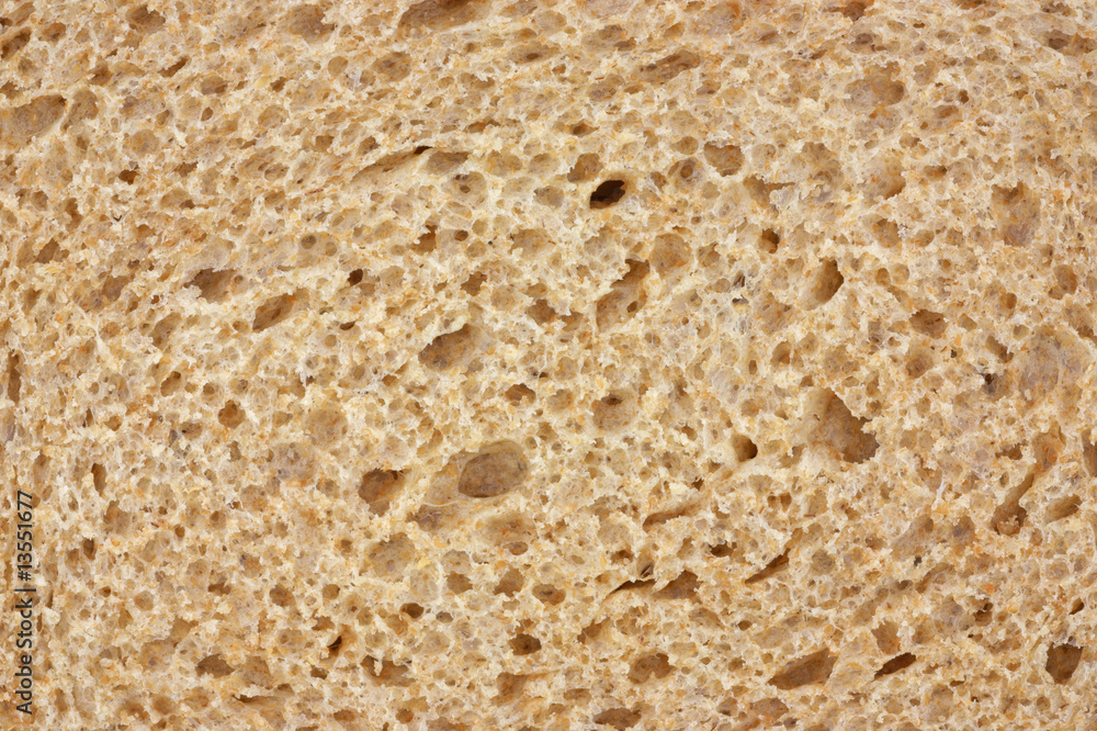 Close view of whole wheat bread