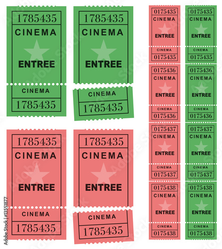 Tickets cinéma
